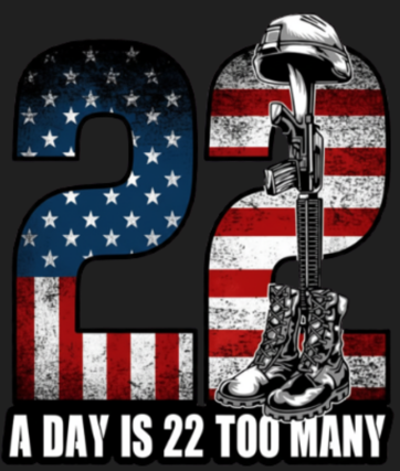 22 A Day 4" Sticker
