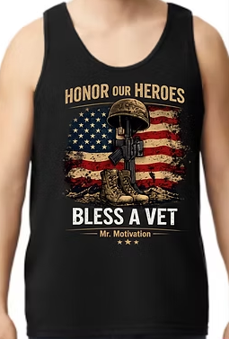 Bless A Vet Mens Tank Top