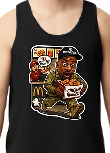 Steal The Nuggies Mens Tank Top